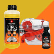 Chain Clean Bundle - Chain Cleaning Machine + Citrus Degreaser (1L)