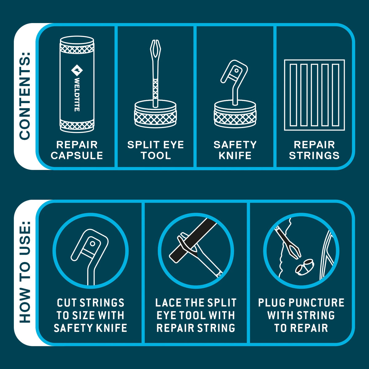 Tubeless Repair Capsule